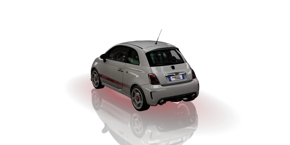 Abarth 595 competizione, vista 4 di 6