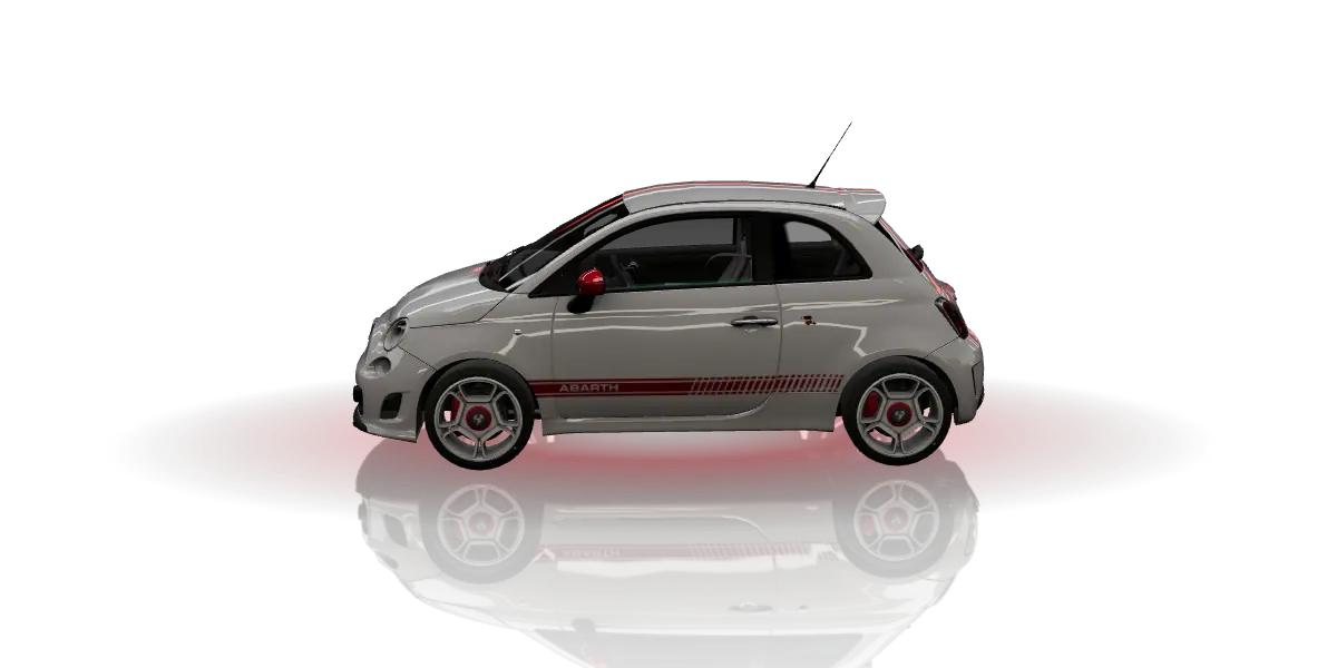 Abarth 595 competizione, vista 5 di 6