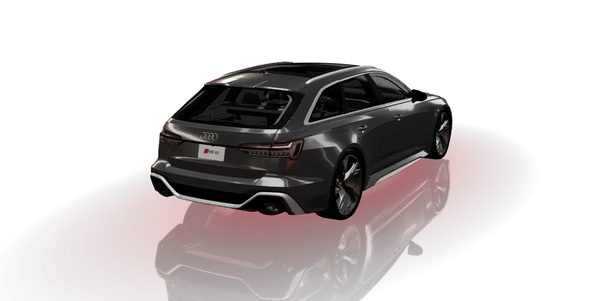 Audi RS6 Dynamic 600cv, vista 3 di 6