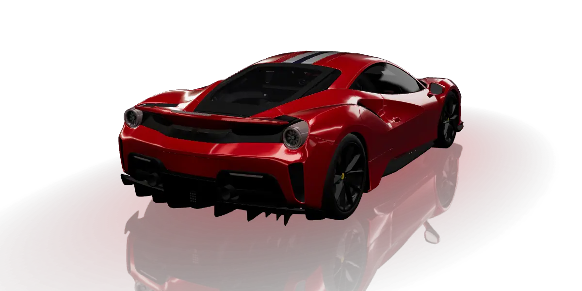 Ferrari 488GTB, vista 3 di 6