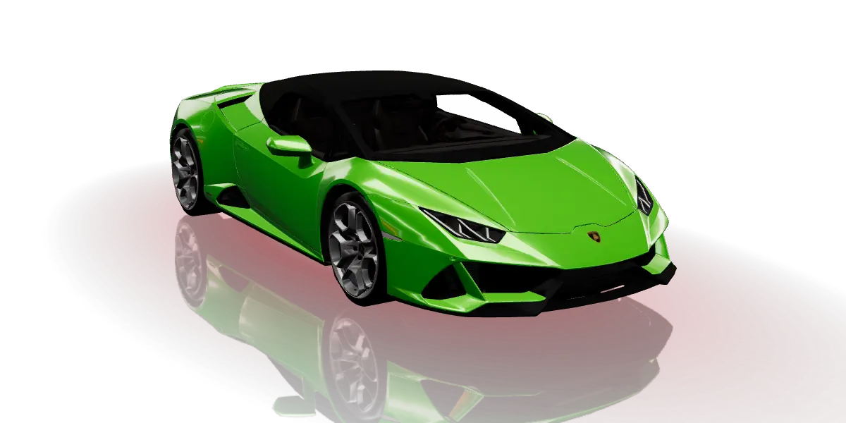 Lamborghini Huracan EVO Spyder, vista 1 di 6