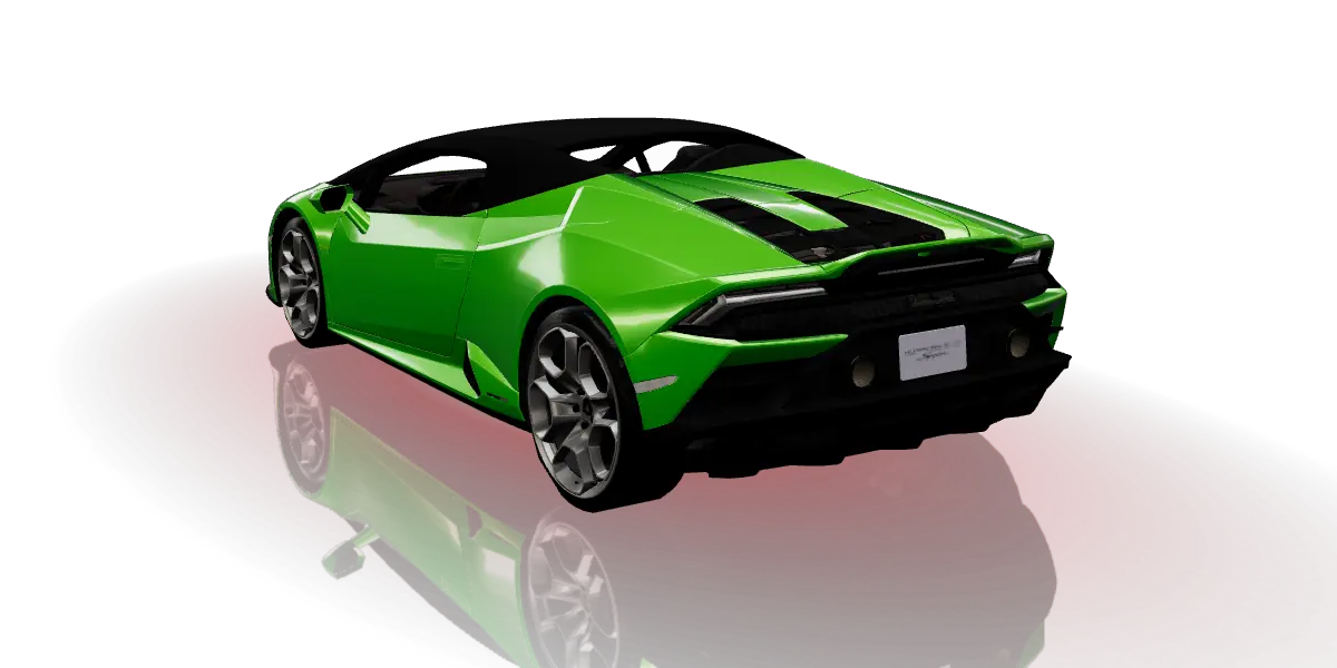 Lamborghini Huracan EVO Spyder, vista 4 di 6